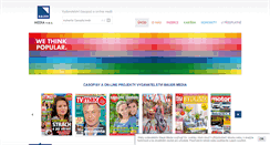 Desktop Screenshot of bauermedia.cz